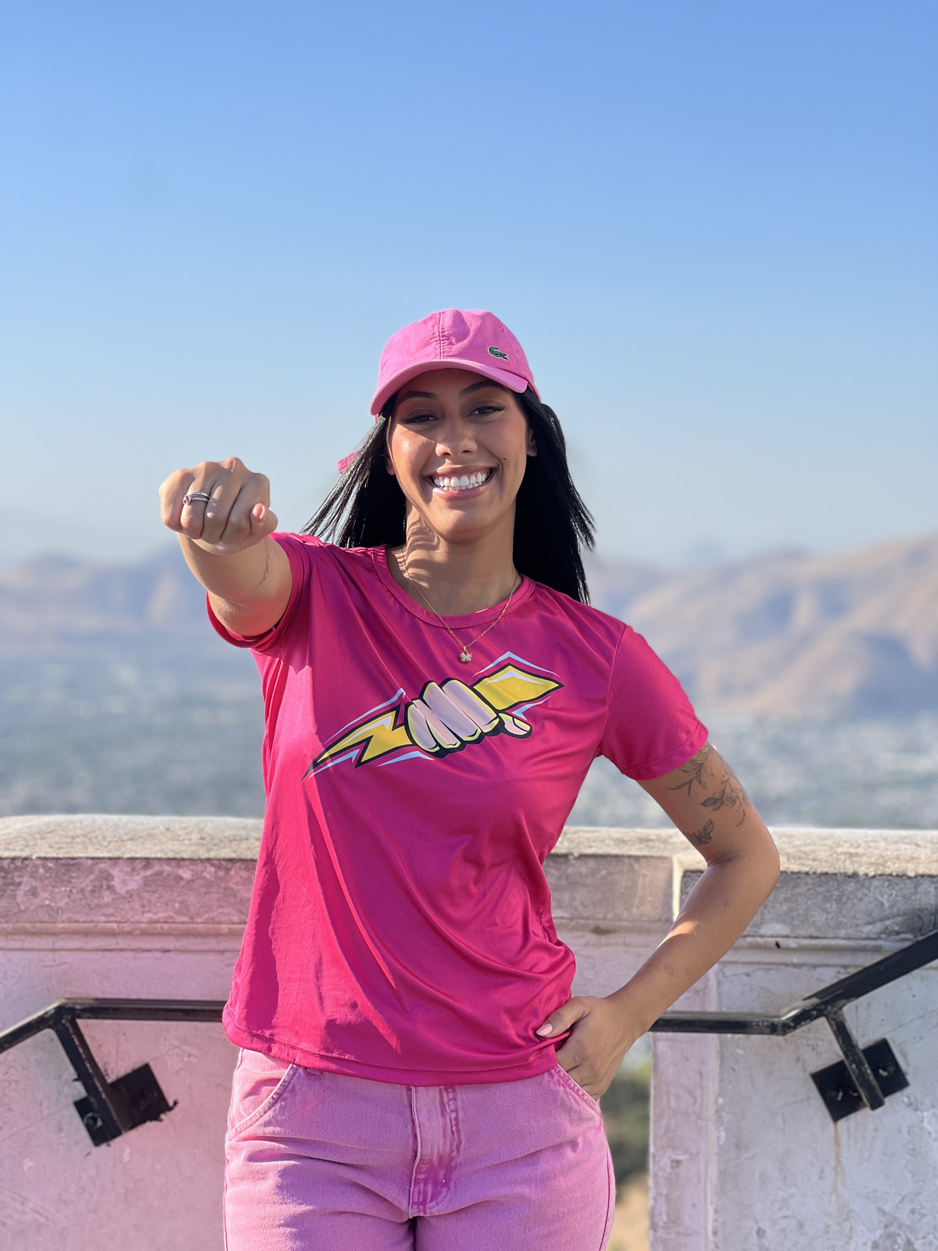 Camisa Raio Azul personalizada detalhe